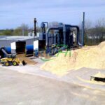 Biomass pellet plant