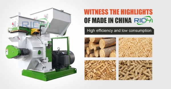 wood chip pellet mill